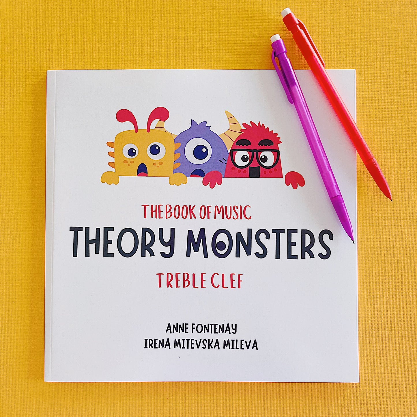The Book of Music THEORY Monsters (treble clef)