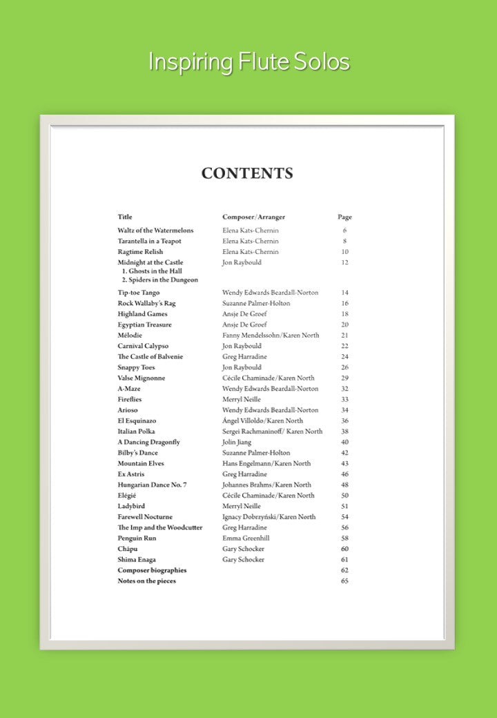 Inspiring Flute Solos image 8