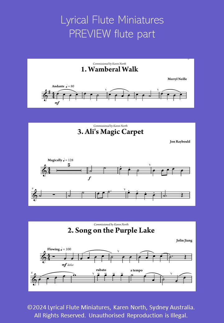 Lyrical Flute Miniatures image 1