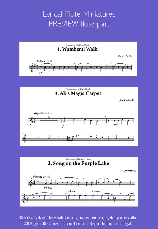 Lyrical Flute Miniatures image 1