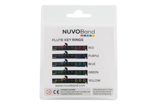 NUVOBand Coloured Key Rings