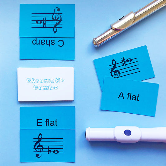 Chromatic Combo Treble Clef image 0